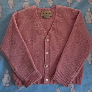 Gucci Pink Baby Sweater